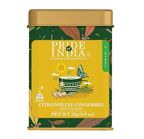 Vista 125 de Pride Of India - Té Natural Energize Ayurveda (Tulsi Negro), 25 Bolsas de Té