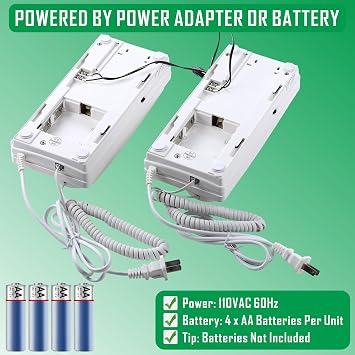 UHPPOTE 2-Way Wired Intercom, 1 Pair Room to Room Wire Audio Interphone
