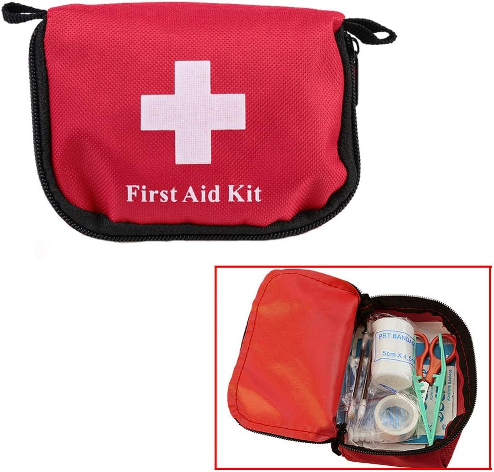 Mini Outdoor Camping Hiking Survival Travel Emergency First Aid Kit Bag