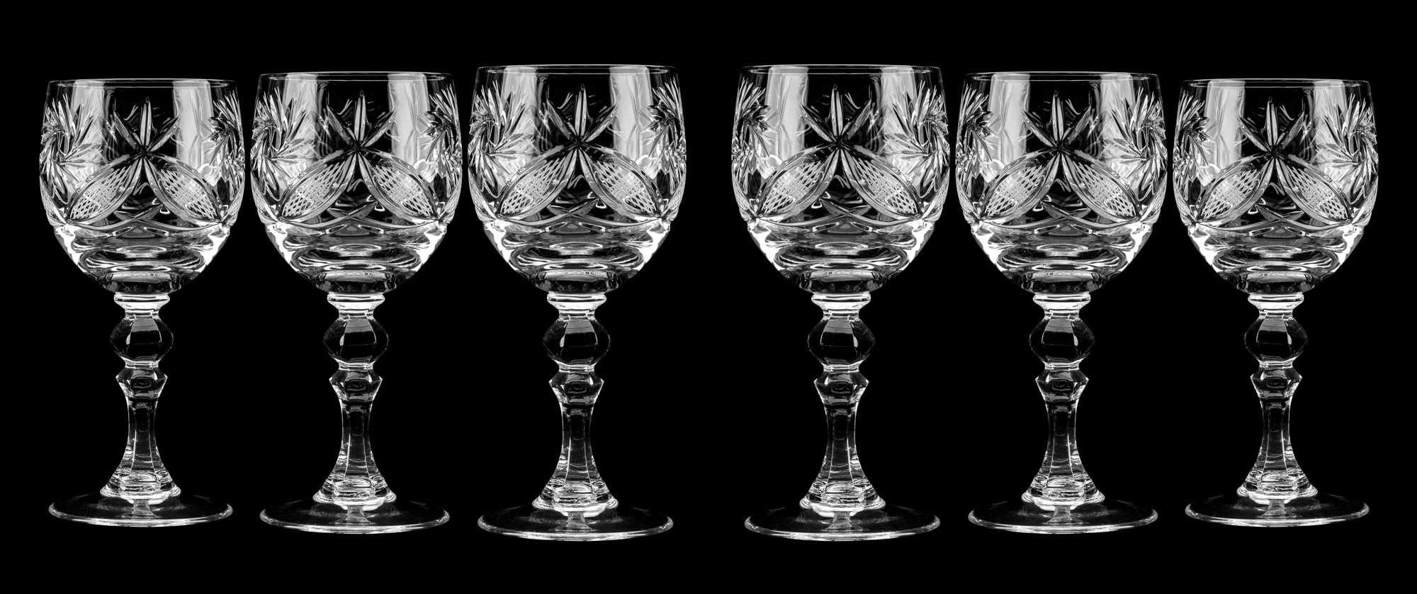 Amazon.com | Neman WG6701, Set of 6 Russian Vintage Crystal Cut