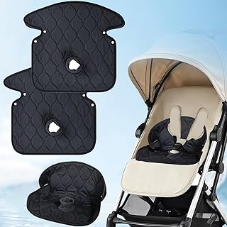 2 Stück Universal Kindersitz Protektor Pad für Töpfchen Training, Piddle Pad Autositzschutz, wasserdichte Kindersitzunterlage, Baby Autositzschoner für Bollerwagen Autositze
