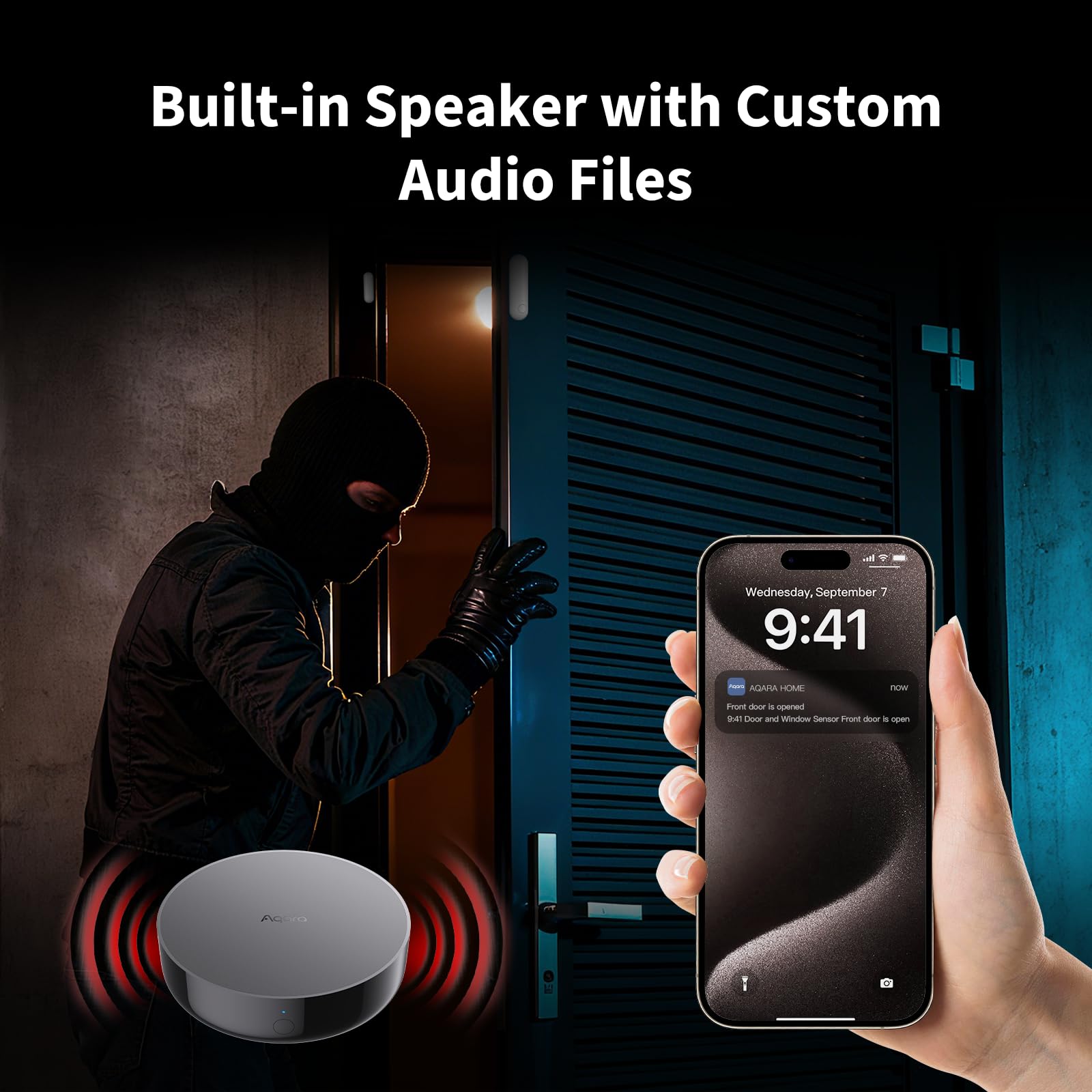 Aqara Smart Hub M200, Matter Controller, Thread Border Router, Featuring Aqara Zigbee, Bluetooth, Wi-Fi, PoE, IR, Supports Amazon Alexa, Apple HomeKit, Home Assistant, SmartThings, Google Home