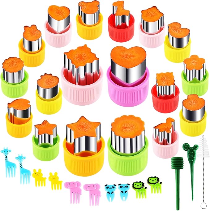 Vegetable Cutter Shapes Sets Mini Size Cutters Small Shaped