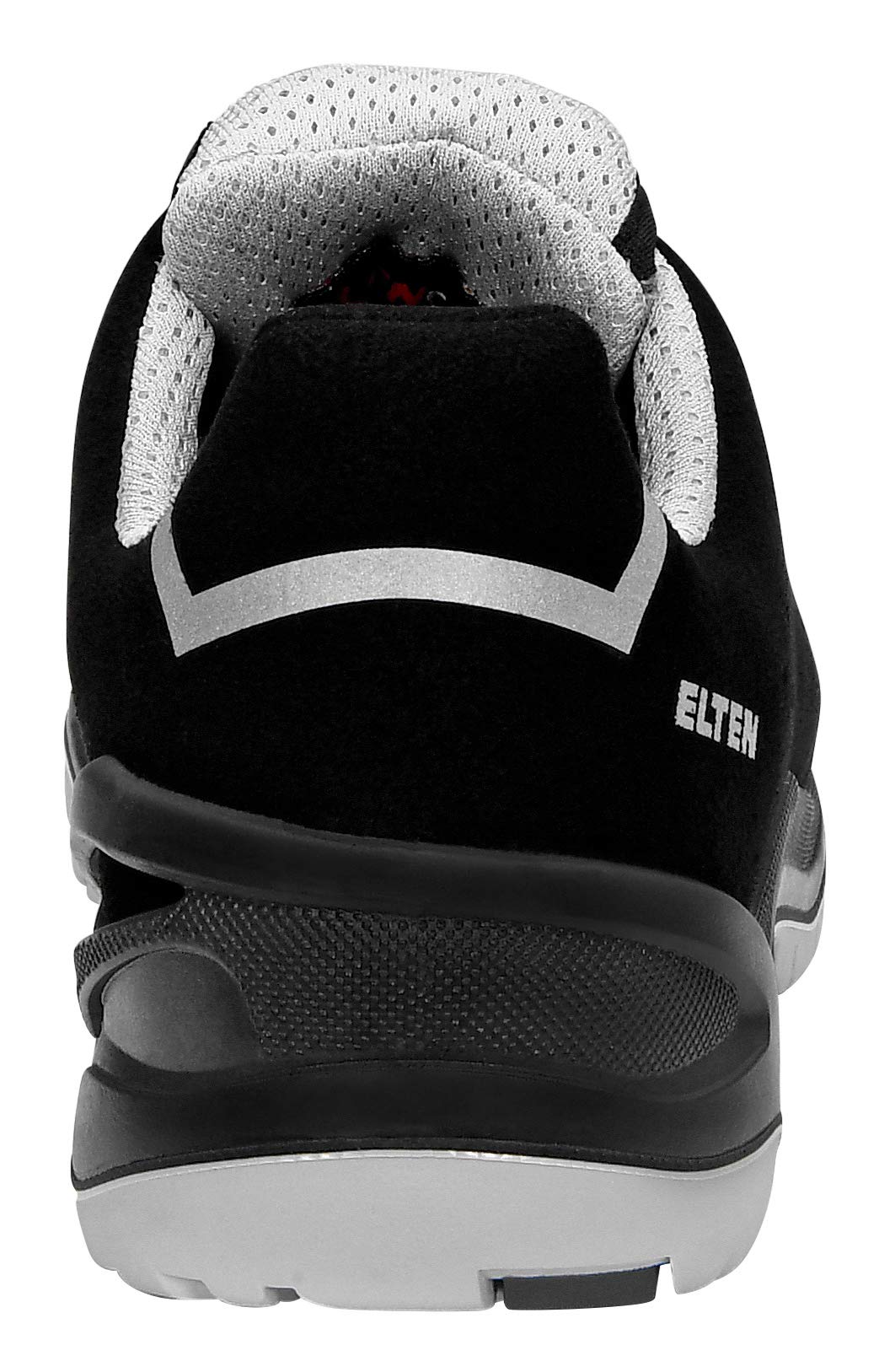 ELTEN Impulse Grey Low ESD S1 | Sicherheitsschuhe für Damen & Herren, Kunststoffkappe, leicht, atmungsaktiv, Gr. 42
