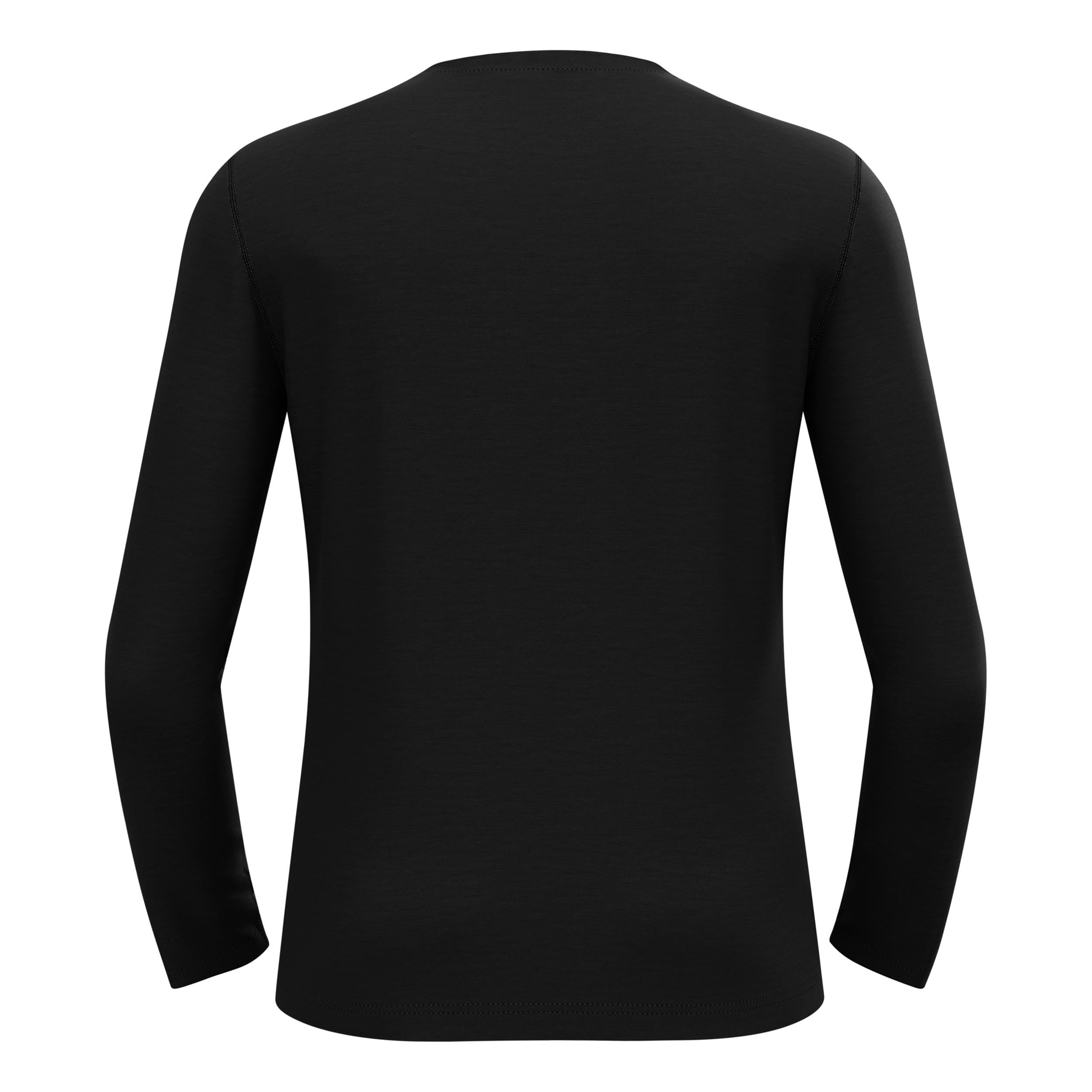 Odlo Merino 160Crew Camiseta de Manga Larga Hombres Black