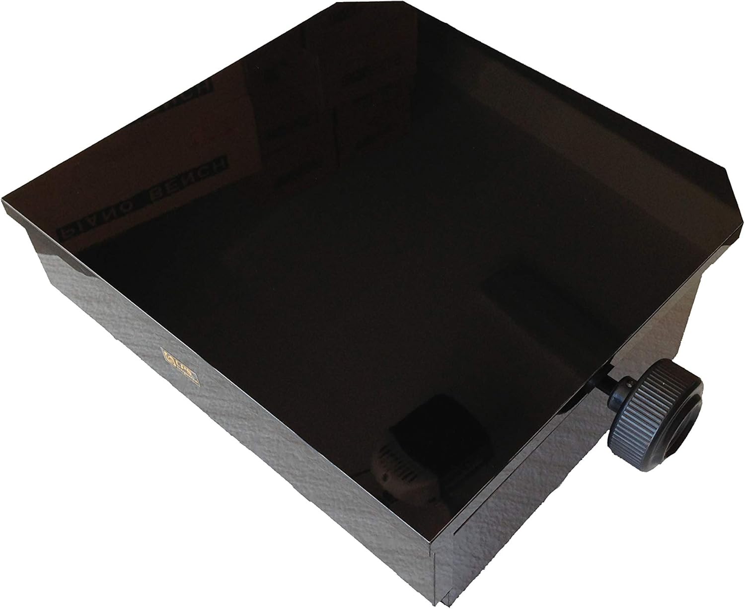 Wood Adjustable Piano Foot Rest in Ebony