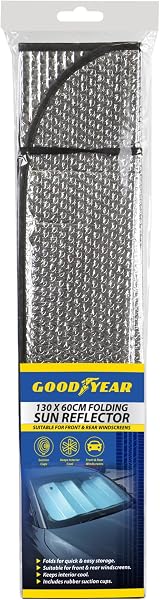 Goodyear Car Folding Sun Reflector - 2