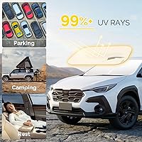 Vista 2 de Parasol para parabrisas de automóvil compatible con Subaru Crosstrek 2.0i 2018 2019 2020 2021 2022 2023 2024 2025 2026 2026 Premium Limited Wagon