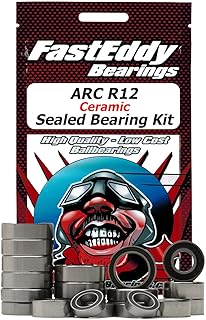 FastEddy Bearings Compatible with ARC R12 Ceramic Sealed Bearing Kit