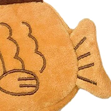 Change Purse, Plush Mini Wallet Purse Cute Portable Change Wallet Fish Shape Zip Pouch for Keys Lipstick Cards