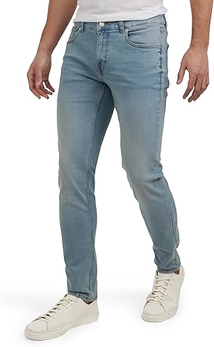 DKNY Jeans para hombre - Jeans elásticos para hombre, suaves y ajustados de primera calidad