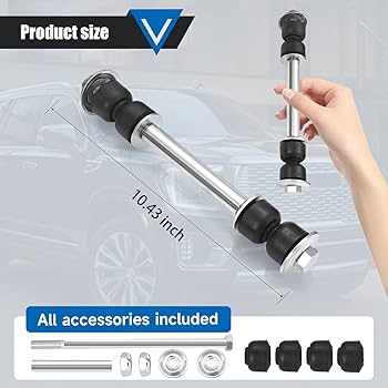 Amazon.com: K7275 Front Sway Bar Link Kit Compatible With 1994