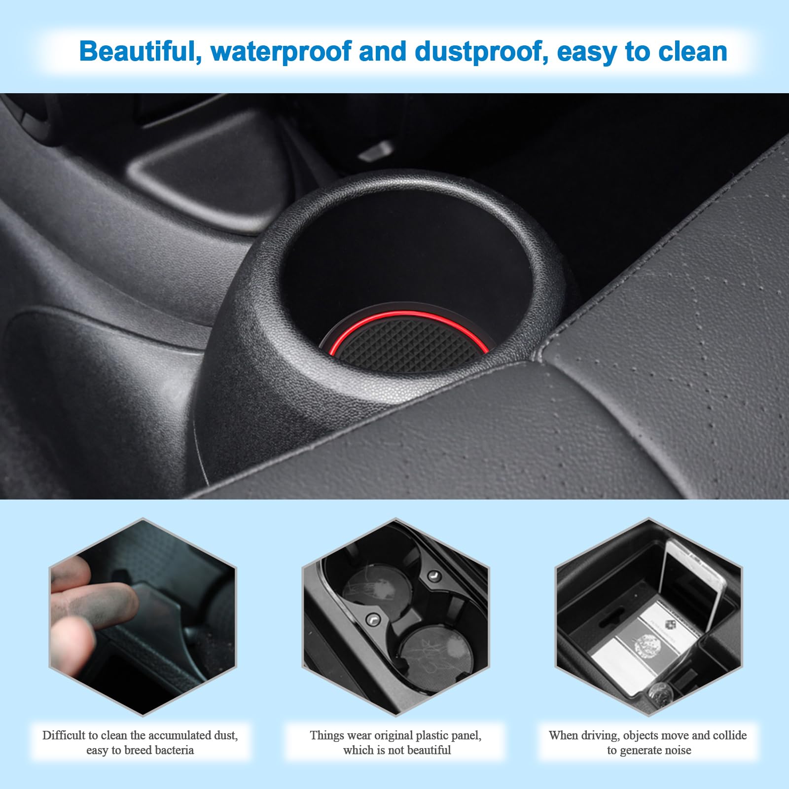 ELMASLINE Tapis En Caoutchouc 3D Pour Mini Cooper SE électrique 2021-2024 | Tapis De Sol Avec Bord Haut – Accessoires