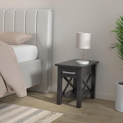Miniatura 169 de SIMPLIHOME Kitchener Mesa consola – Mesa de sofá de madera maciza de 47 pulgadas de ancho en color blanco, mesa de almacenamiento contemporánea para