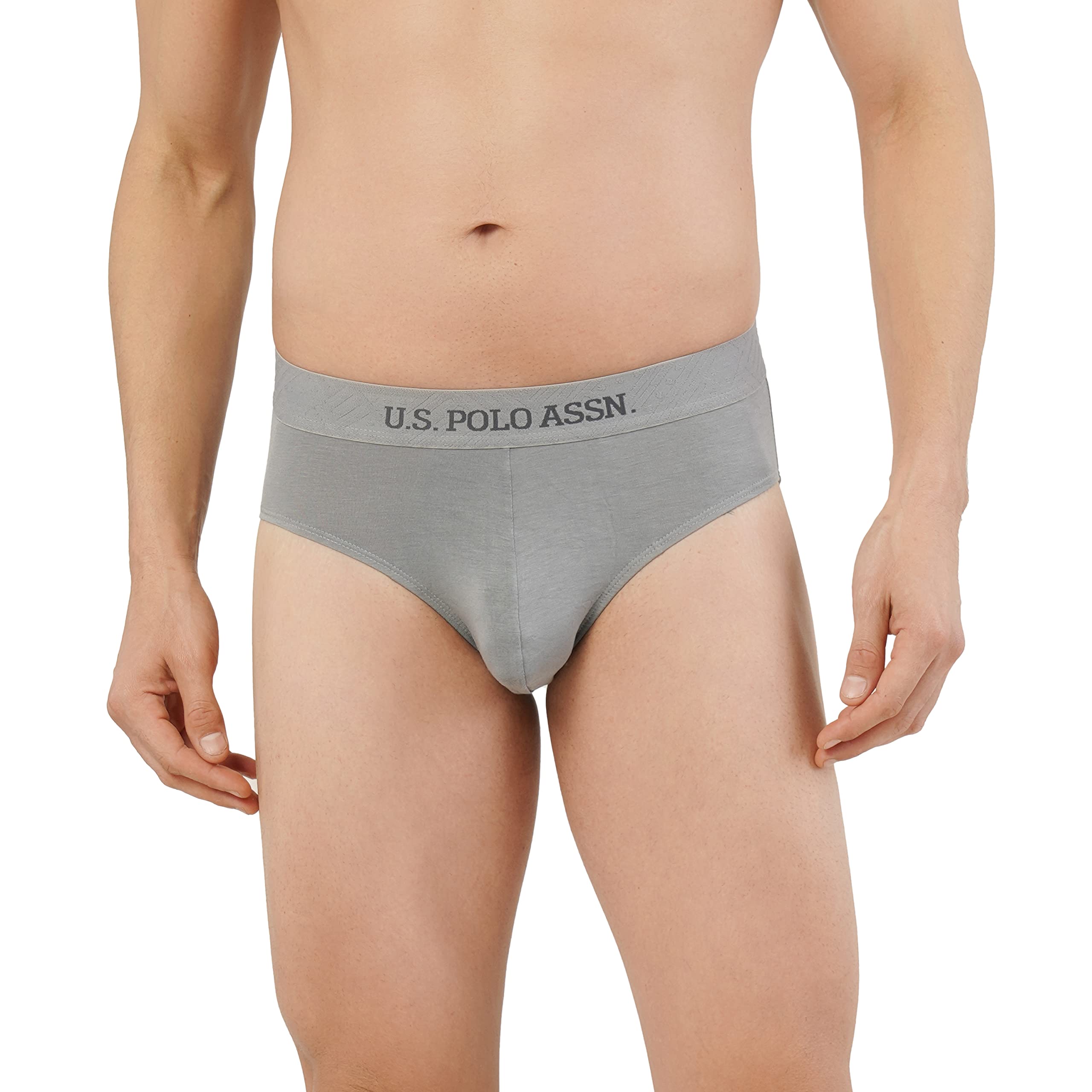U.S. POLO ASSN.Men Modal Stretch Ultra Soft I702 Premium Briefs - Pack of 1