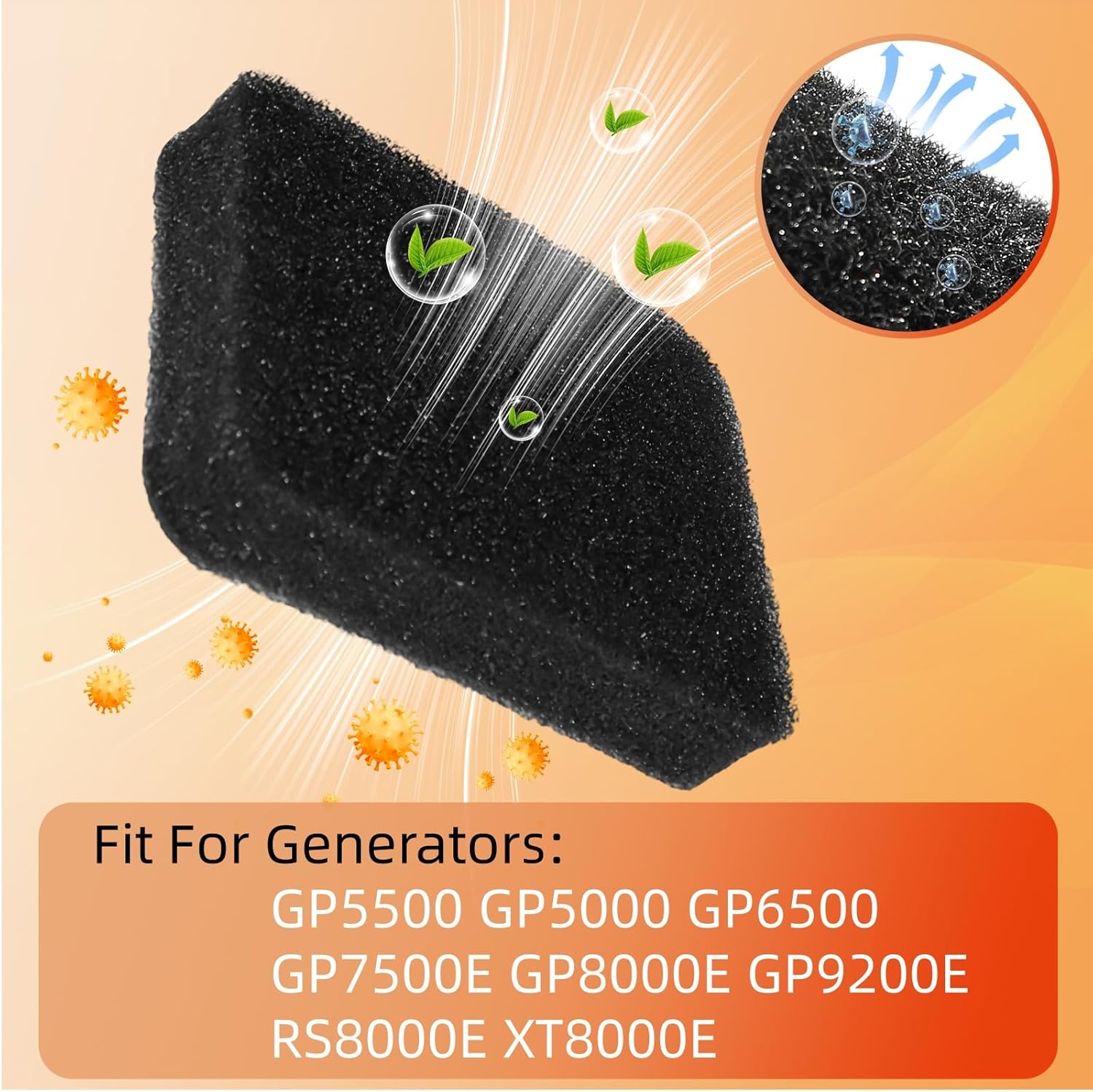Hedie Assembly Air Cleaner 0G8442C111 Box Housing Replaces For Generac Generator GP5500 GP5000 GP6500 GP7500E GP8000E GP9200E RS8000E XT8000E