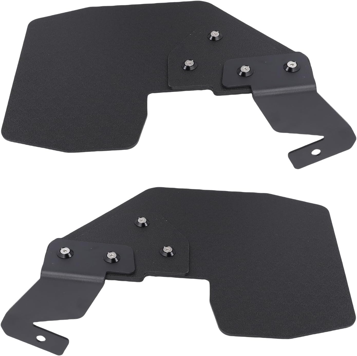 Pomya Black Trailing Arm Guard for KRX 1000 | 2Pcs Rear Mud Flaps for 2020 and Later