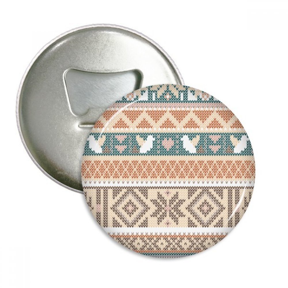 Décapsuleur aimant motif rond et triangle, le cadeau 3 pcs parfait et utile