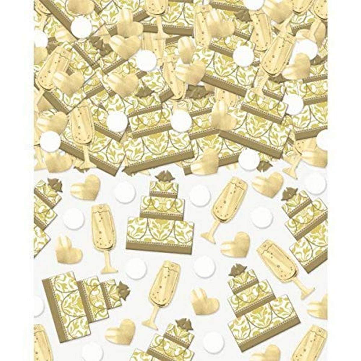 amscan 373675 Supplies Party-Zubehör, Papier, Gold