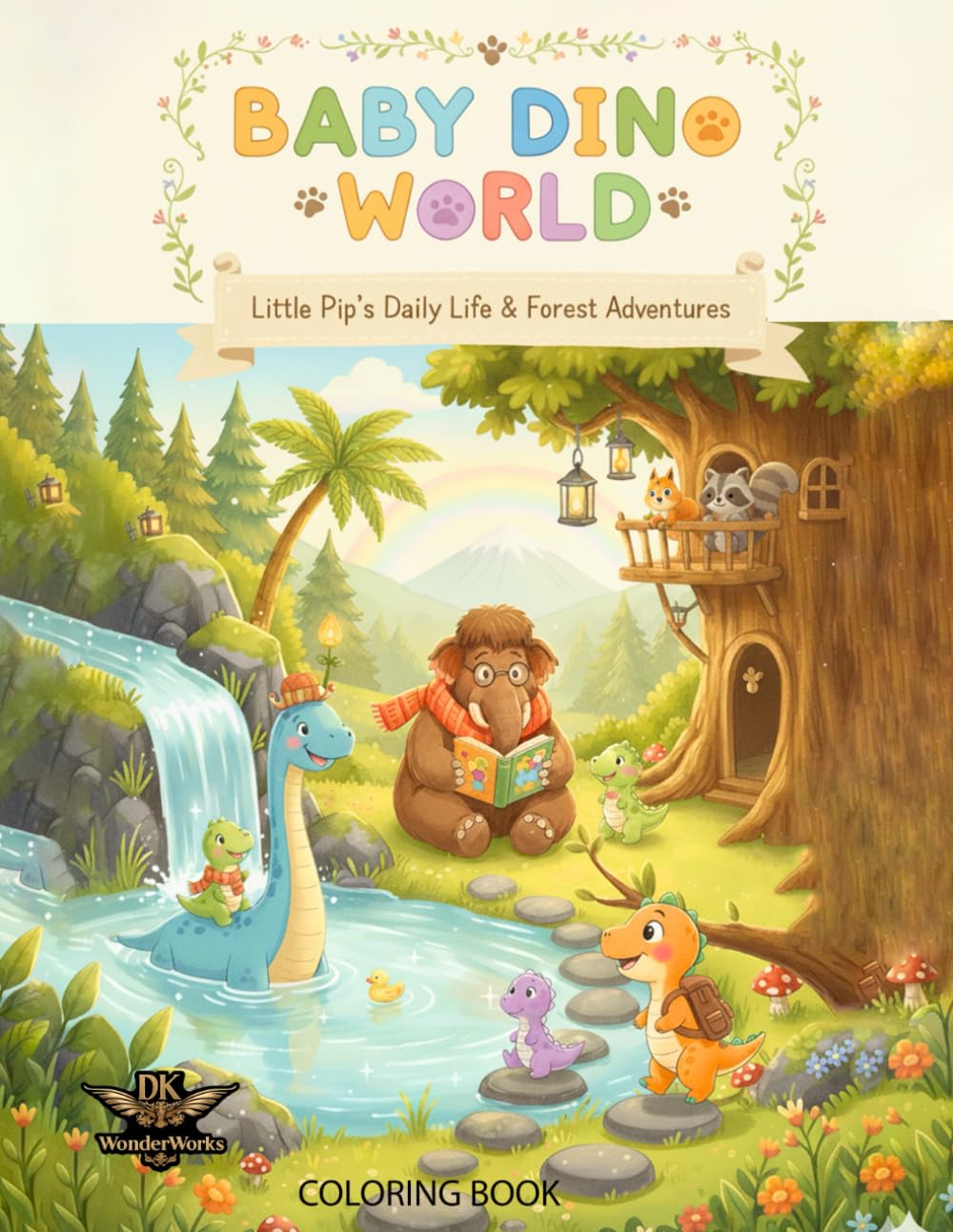 Baby Dino World: Little Pip's Daily Life & Forest Adventures