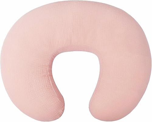 Miniatura 8 de Owlowla Funda de almohada de muselina para lactancia, funda de algodón suave para almohada de lactancia materna para bebé niño niña (trigo)