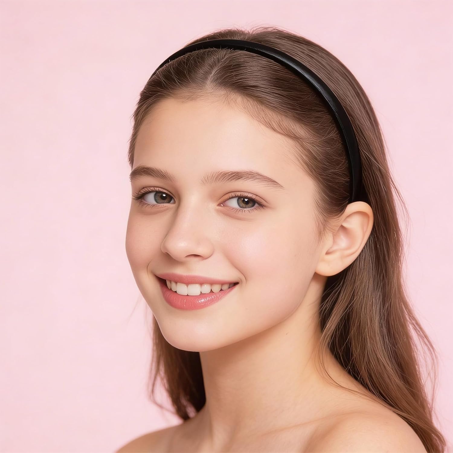 120 Pcs Satin Headbands for Women image 4