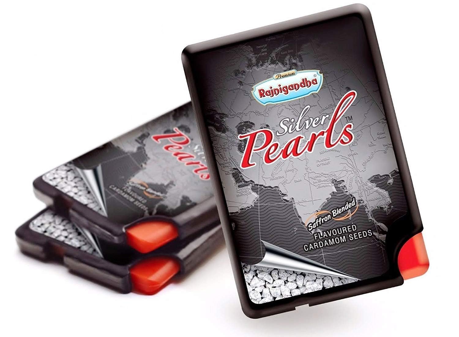Rajnigandha Silver Pearls | Pack Of 5 (6 Grams Piece) | Silver Coated Elaichi | Breath Freshening Mint Mouthfreshener | Travel Pack (18) (B0D9SP14H2) Amazon Price History, Amazon Price Tracker