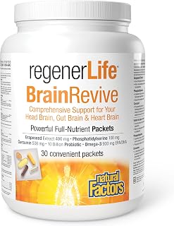 Natural Factors RegenerLife BrainRevive 30 packets