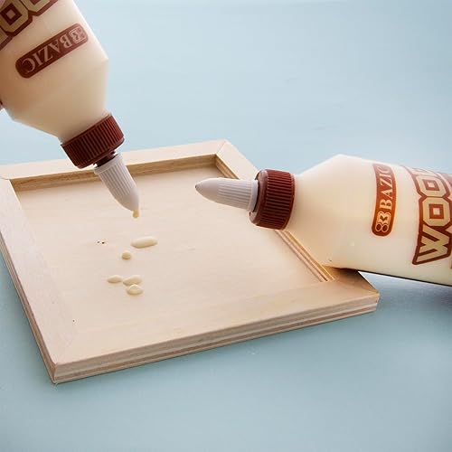 Miniatura 5 de BAZIC - Pegamento para madera, 8 onzas líquidas (8.0 fl oz), adhesivo de unión súper fuerte de color natural, para carpintería de madera blanda, 24
