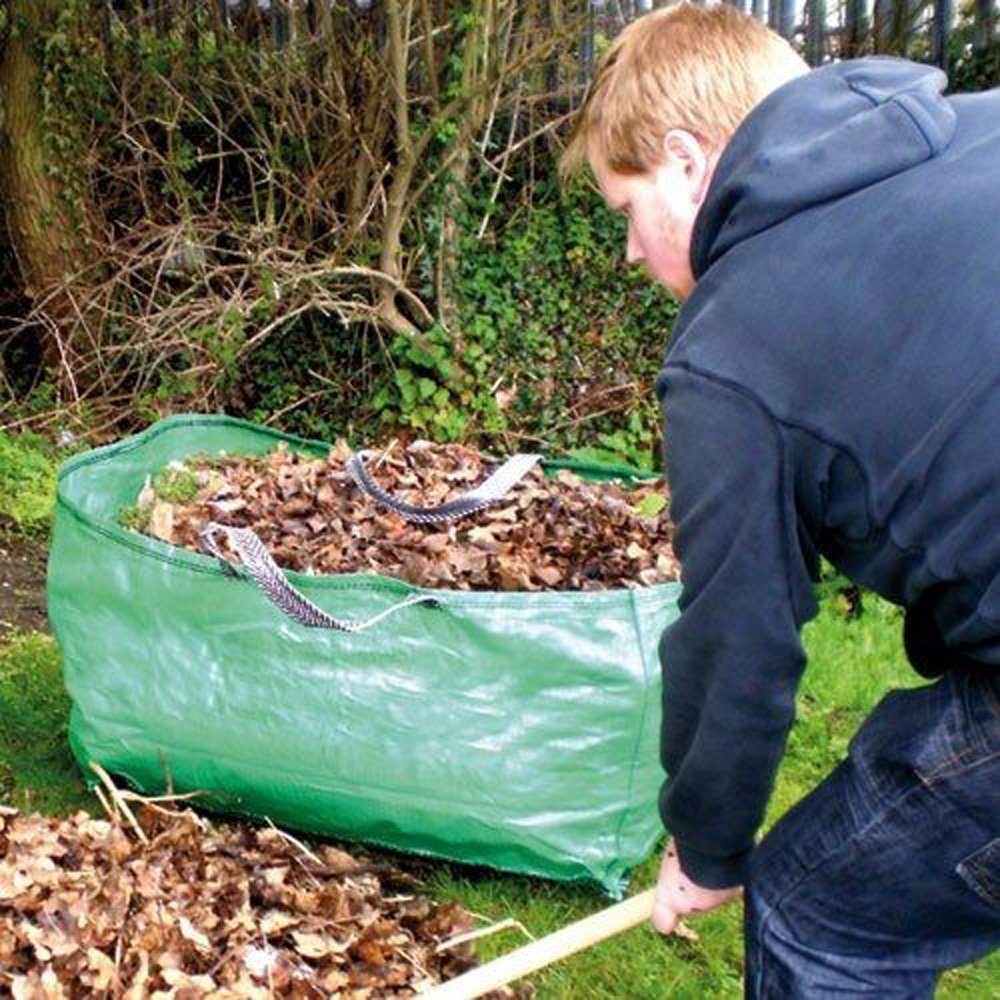 Sac Brouette 300L - Sac Jardin Étanché 4 Poignées Résistant Polypropylène Ribiland