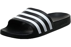 Men's Adilette Aqua Slides - Embellished with the Iconic 3-Stripes