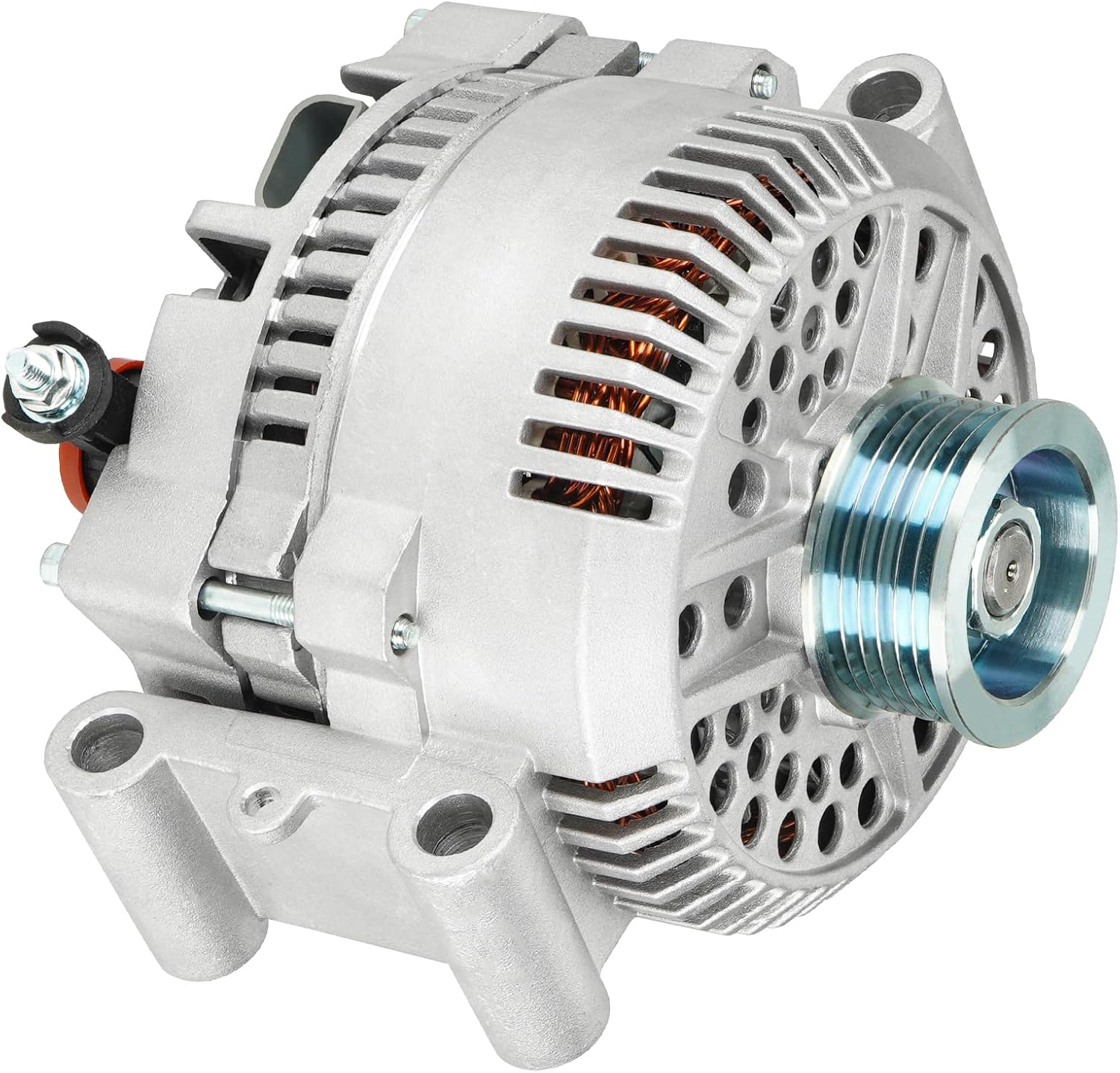 New Alternator for Ford Explorer 4.0L 2004-2008, Explorer Sport Trac 4L 2004-2008, Ranger 4L 2007-2009, for Mazda B4000 4L 2007-2009, for Mercury Mountaineer 4L 2004-2008 Replace# AFD0165 400-14101