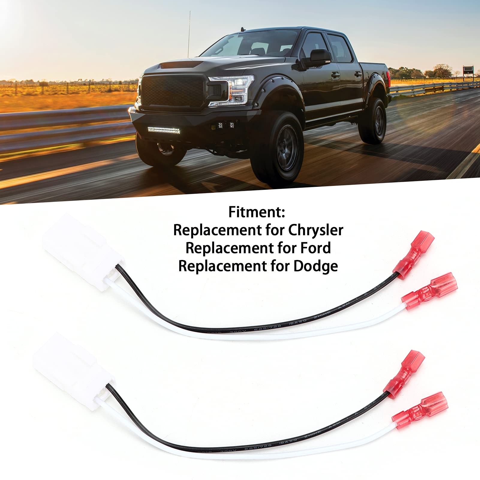 Cablaggio Altoparlante Auto 2 Pezzi - Adattatore Plug And Play Per Ford, Senza Modifiche Ai Cavi Originali - 4