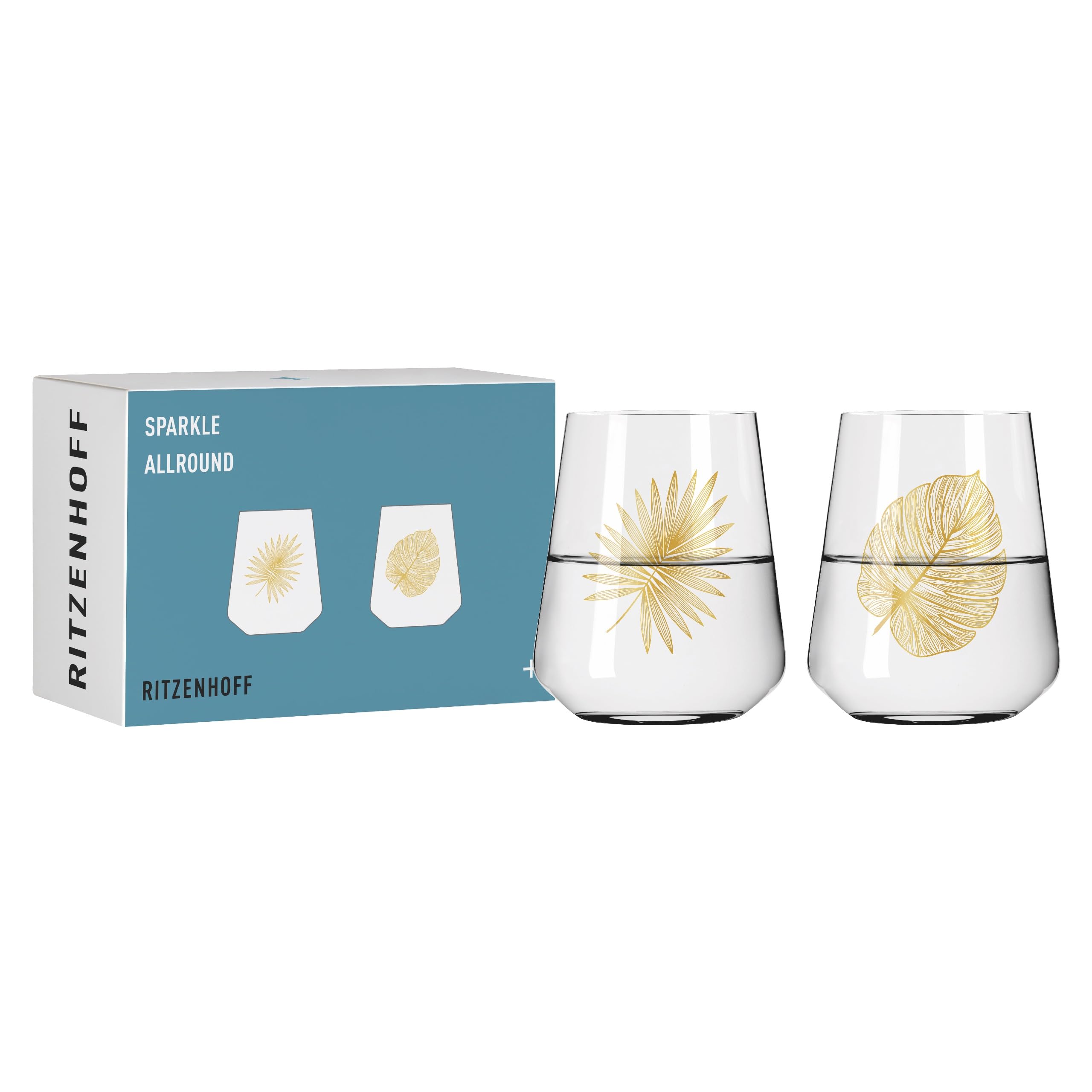 sagaform Bar Rocking Whisky Glas - Set van 6, 1 Set - Bloomling België