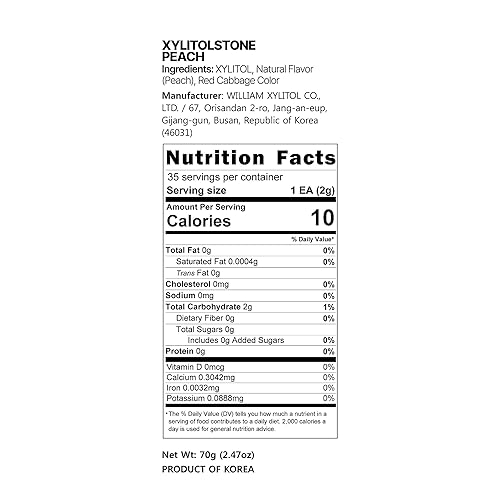 Miniatura 8 de Xylitol Stone  Deliciosos dulces sin azúcar  100% mentas finlandesas de xilitol  Snacks conscientes de la salud  mentas refrescantes para el aliento