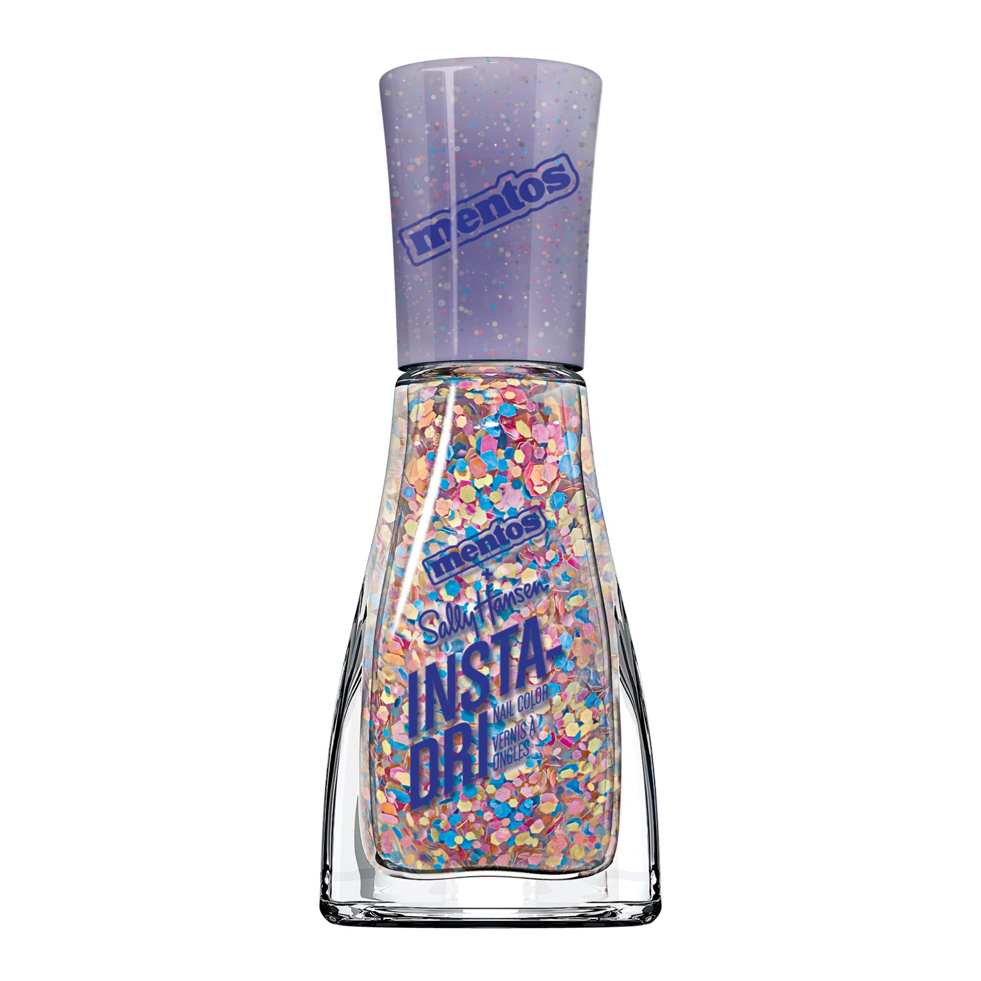 Sally HansenInsta-Dri x Mentos Nail Polish, Cutie Fruitie, Pack of 1
