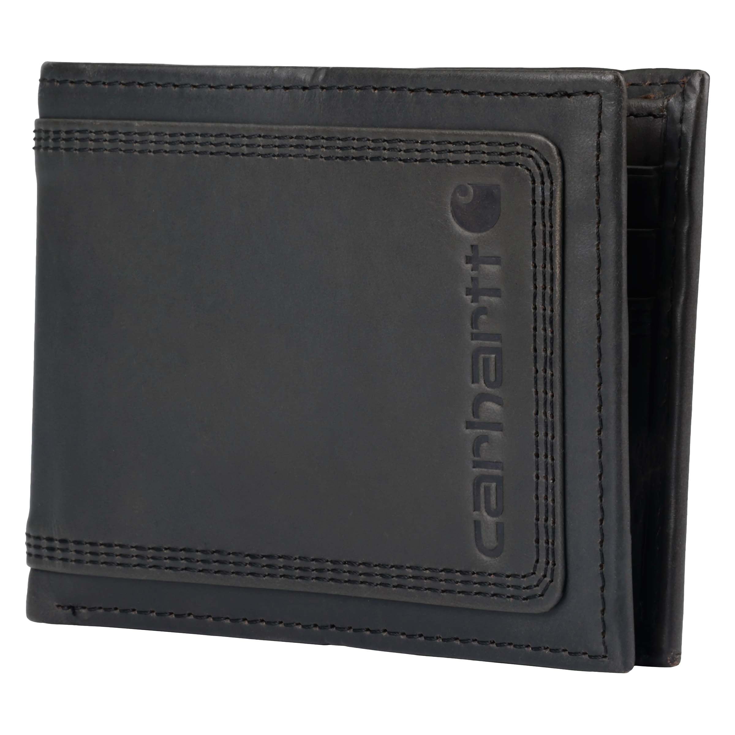 Men's Rugged Leather Triple Stich Wallet, Available in Multiple Styles