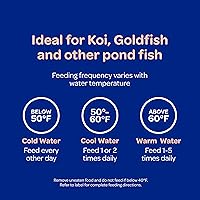 Vista 6 de Kaytee Koi's Choice Koi - Alimento flotante para peces koi, peces dorados y peces de estanque, 3 libras