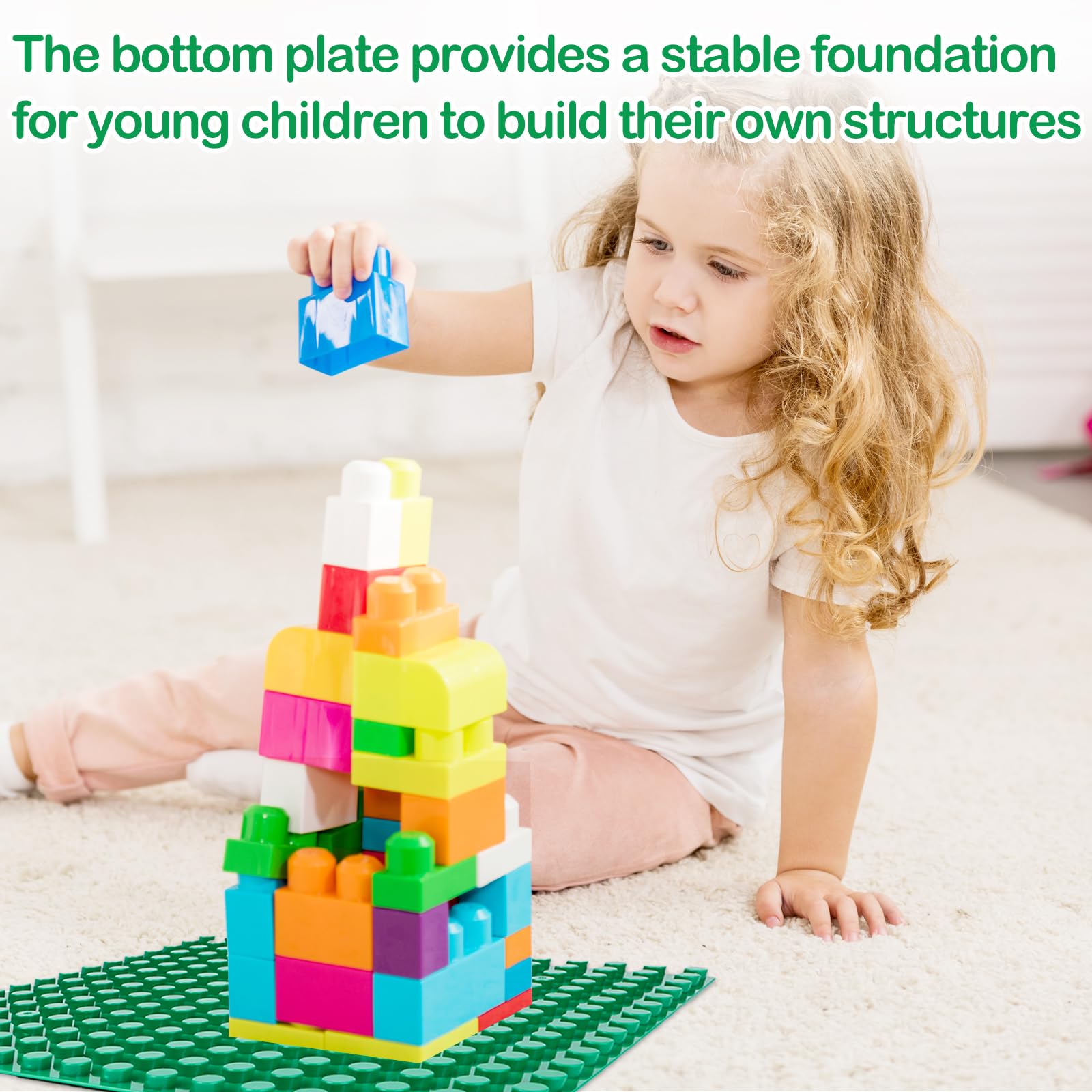 LEGO DUPLO 2304 Grande Plaque De Base Verte Classique