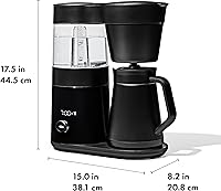 Vista 8 de OXO Brew 9 Cup Coffee Maker - Matte Black