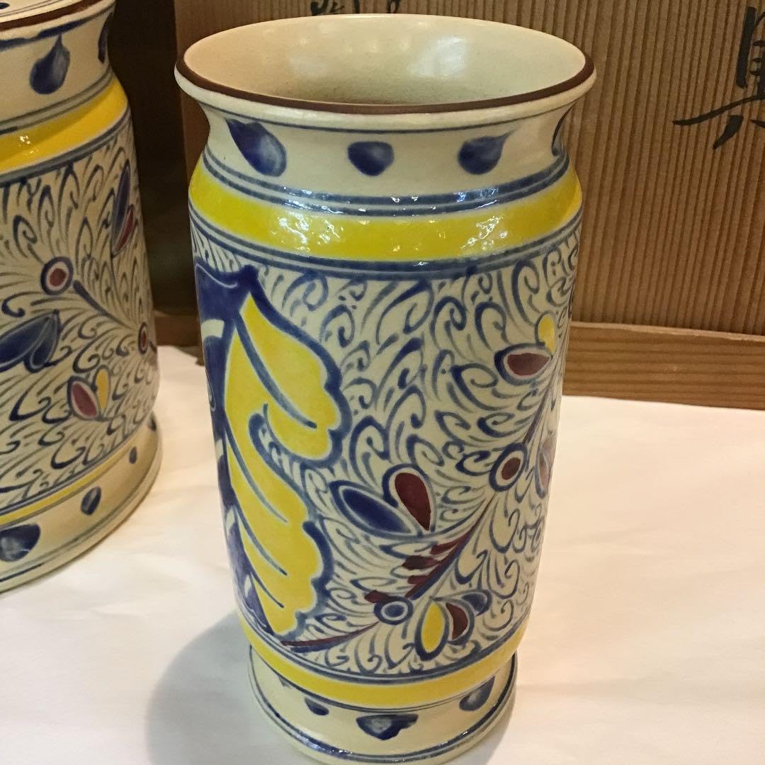 【茶道具】高台寺窯 陶楽作 オランダ皆具 茶道具】高台寺窯 陶楽作 オランダ皆具