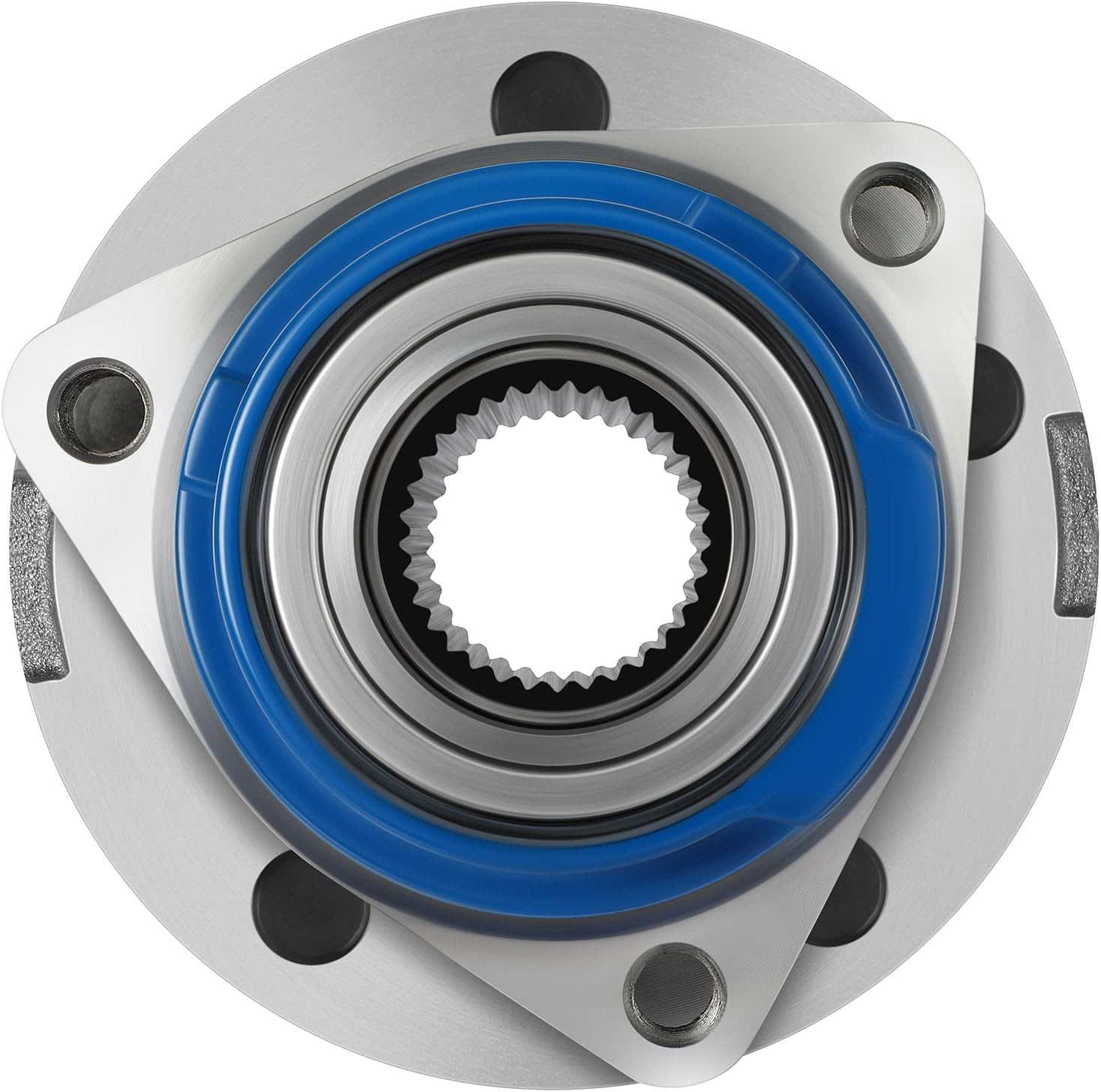 SCITOO Wheel Bearing Assembly Hub 513203 Front 2004-2008 For Buick Allure For Pontiac Grand Prix 00-08 For chevy Impala, 03-05 For Chevrolet Venture 5 Lugs NON ABS Axle Hub Bearing Assembly Kit