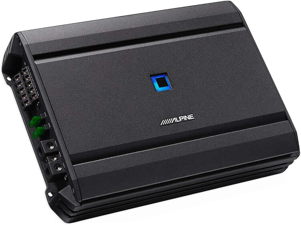 A55V 440w RMS Amplificador de audio para automóvil Serie S de 5 canales Clase D + Kit de amplificador