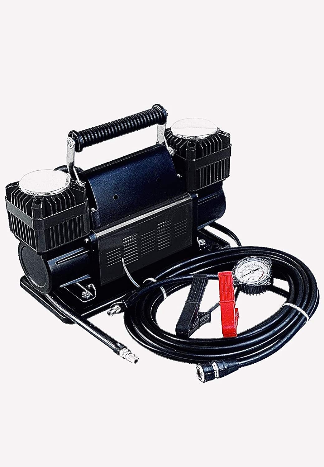 FLAK California Formula T Ultra Extreme 4x4 Tire Super Air Flow Portable Car Air compressor 300 Litter/Mints 150 PSI With Carry Bag 27.4 x 39.2 x 29 centimeters