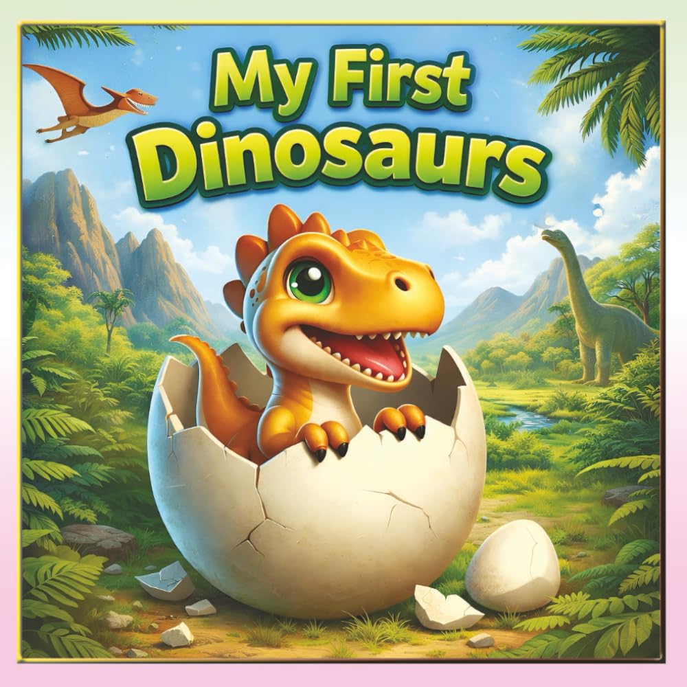 My First Dinosaurs: A Fun and Educational Dinosaur Book for Kids with Amazing Dinosaur Facts - Age :- 3 to 7 Years