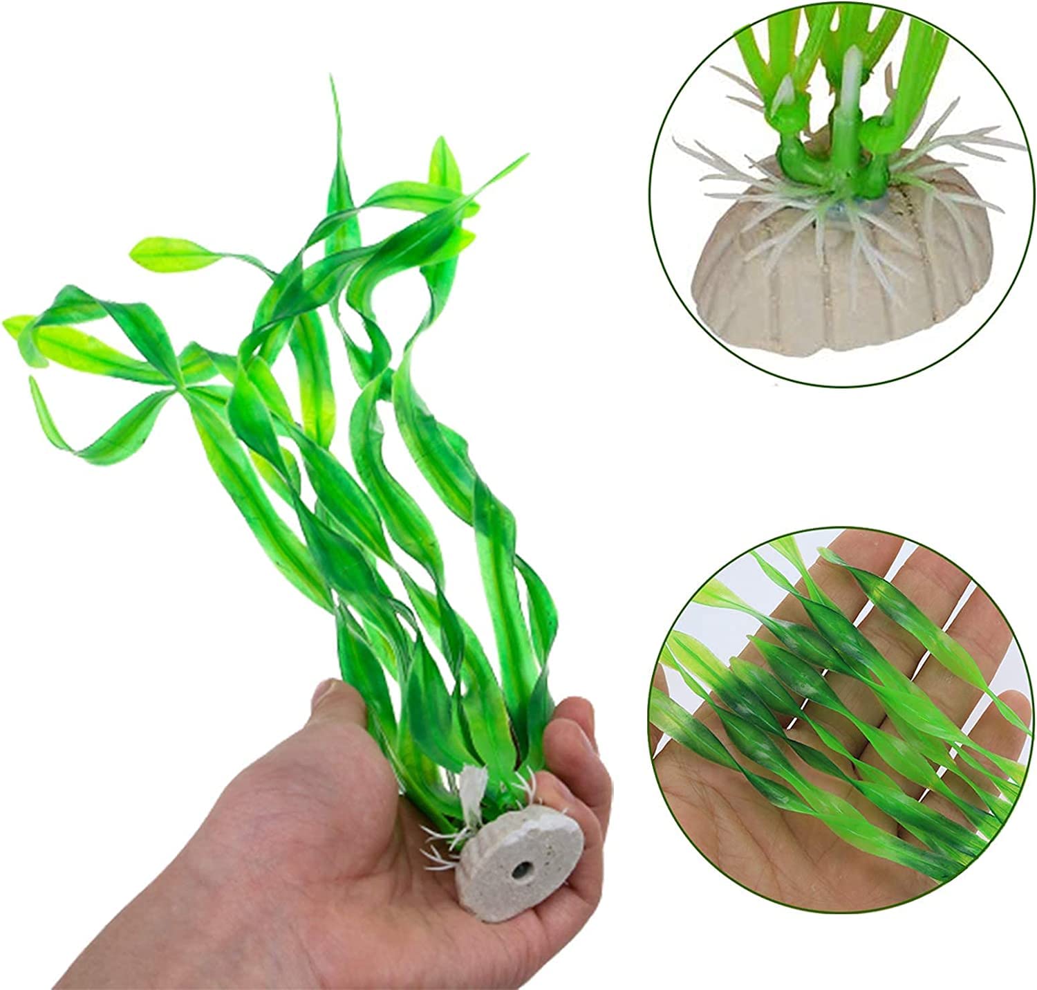 10 Pièces Aquarium Plante Aquarium Artificielle décoration