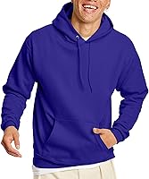 Vista 136 de Hanes EcoSmart Hoodie, Midweight Fleece, Pullover Hooded Sweatshirt for Men Negro