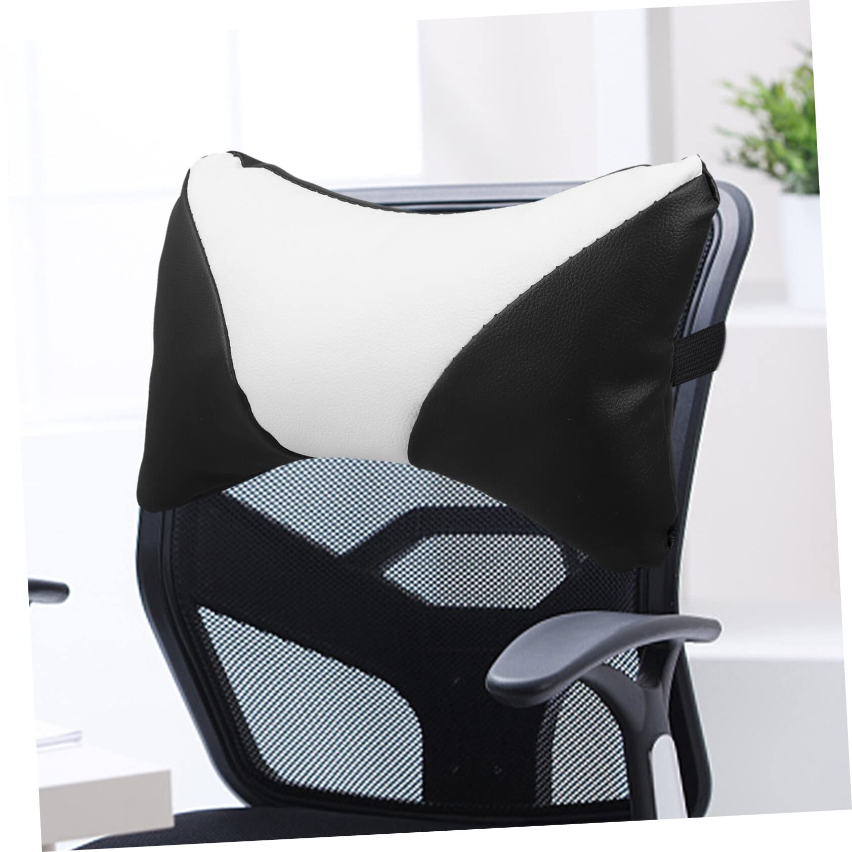 STOBOK Cuscino Poggiatesta per Sedia Design Ergonomico per Supporto Collo Morbido e Comodo Adatto Auto e Ufficio