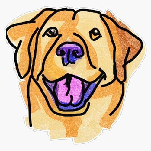 MAGNET The Lab Love Of My Life Vinyl Waterproof Magnetic Sticker Vinyl Waterproof Magnet Decal Car 5"