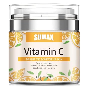 Sumax Vitamin C Cream - Brightens Skin Tone, Anti-Oxidation, Rejuvenates